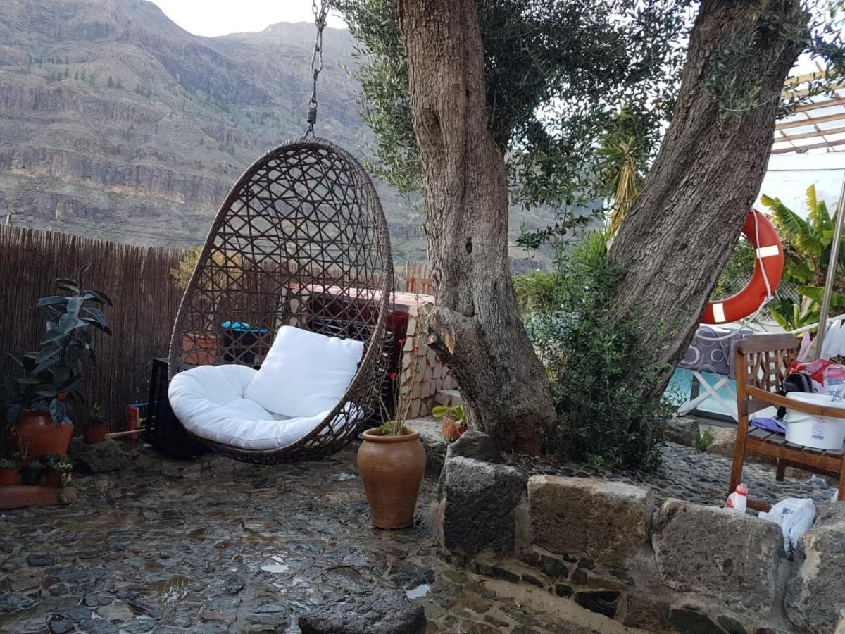 Casa Agustin Pool 27 ºc Villa Fátaga Dış mekan fotoğraf