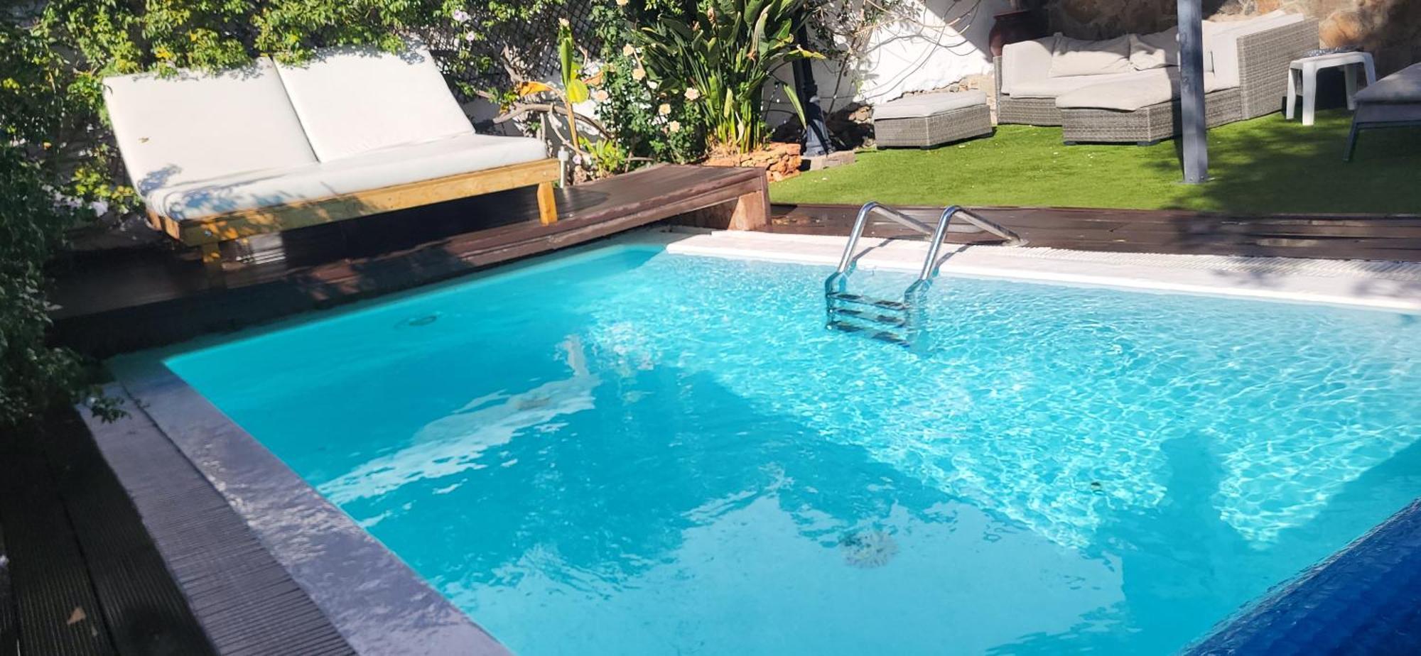 Casa Agustin Pool 27 ºc Villa Fátaga Dış mekan fotoğraf