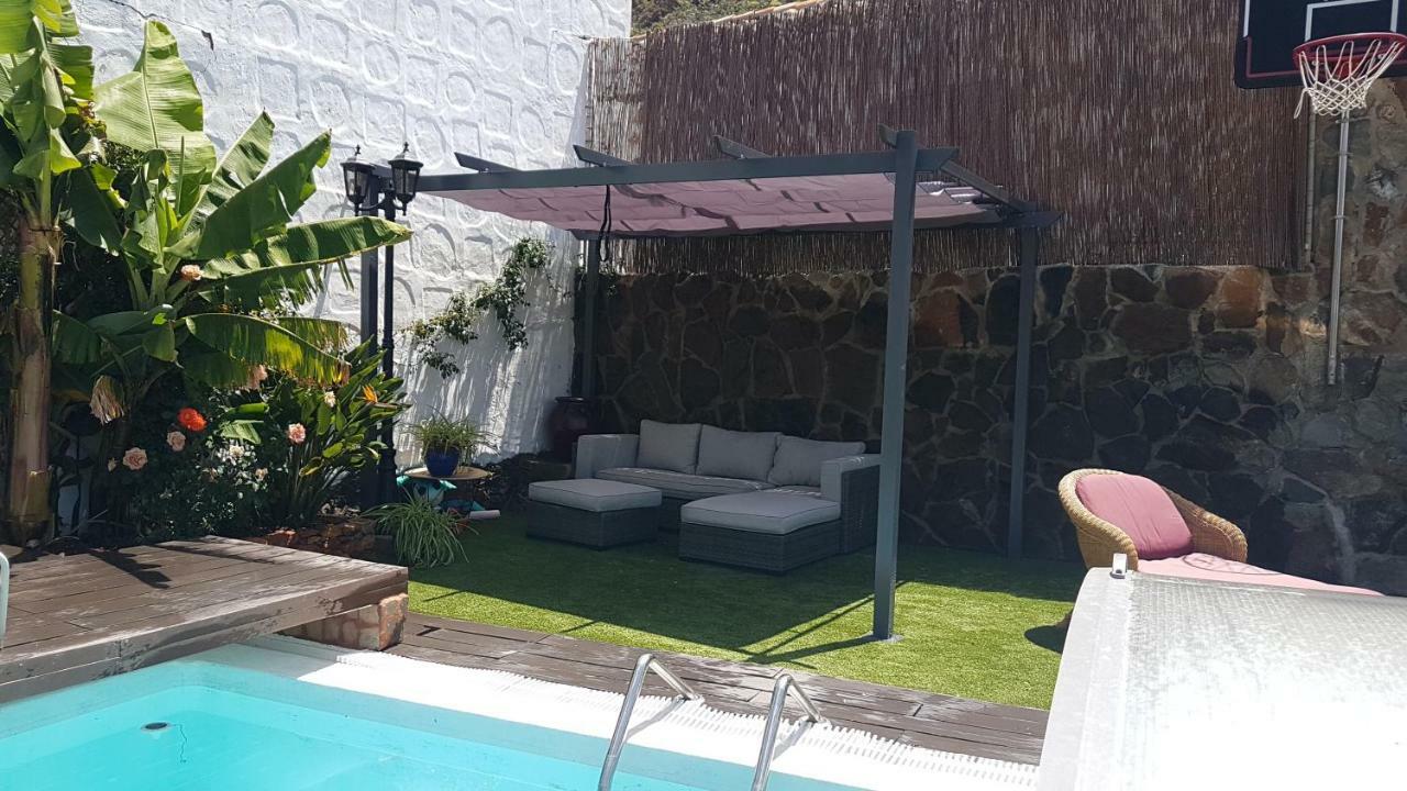 Casa Agustin Pool 27 ºc Villa Fátaga Dış mekan fotoğraf